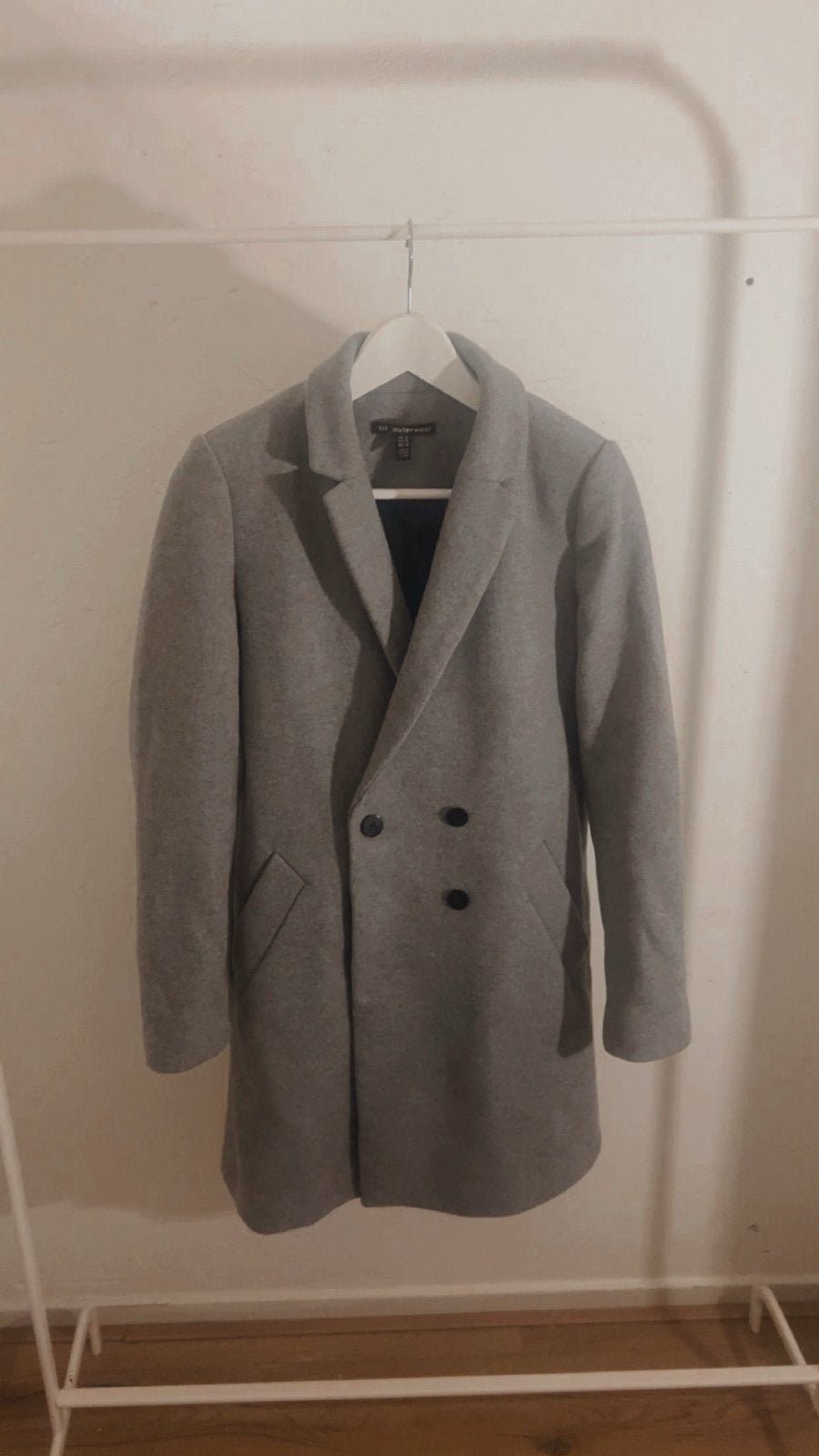 Stijlvolle grijze jas van TRF Outerwear, maat M, Ophalen of Verzenden, Zo goed als nieuw, Maat 38/40 (M), Grijs