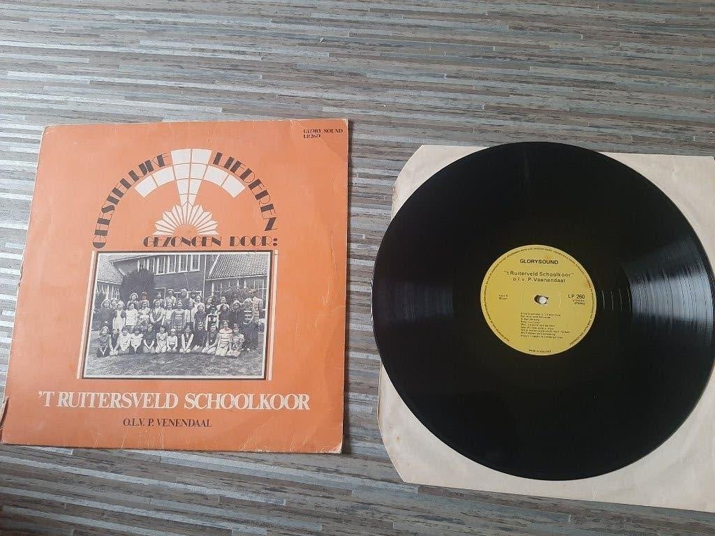 WEZEP-Schoolkoor 't Ruitersveld vinyl 1978 NERGENSAANGEBODEN, Ophalen, Gelezen