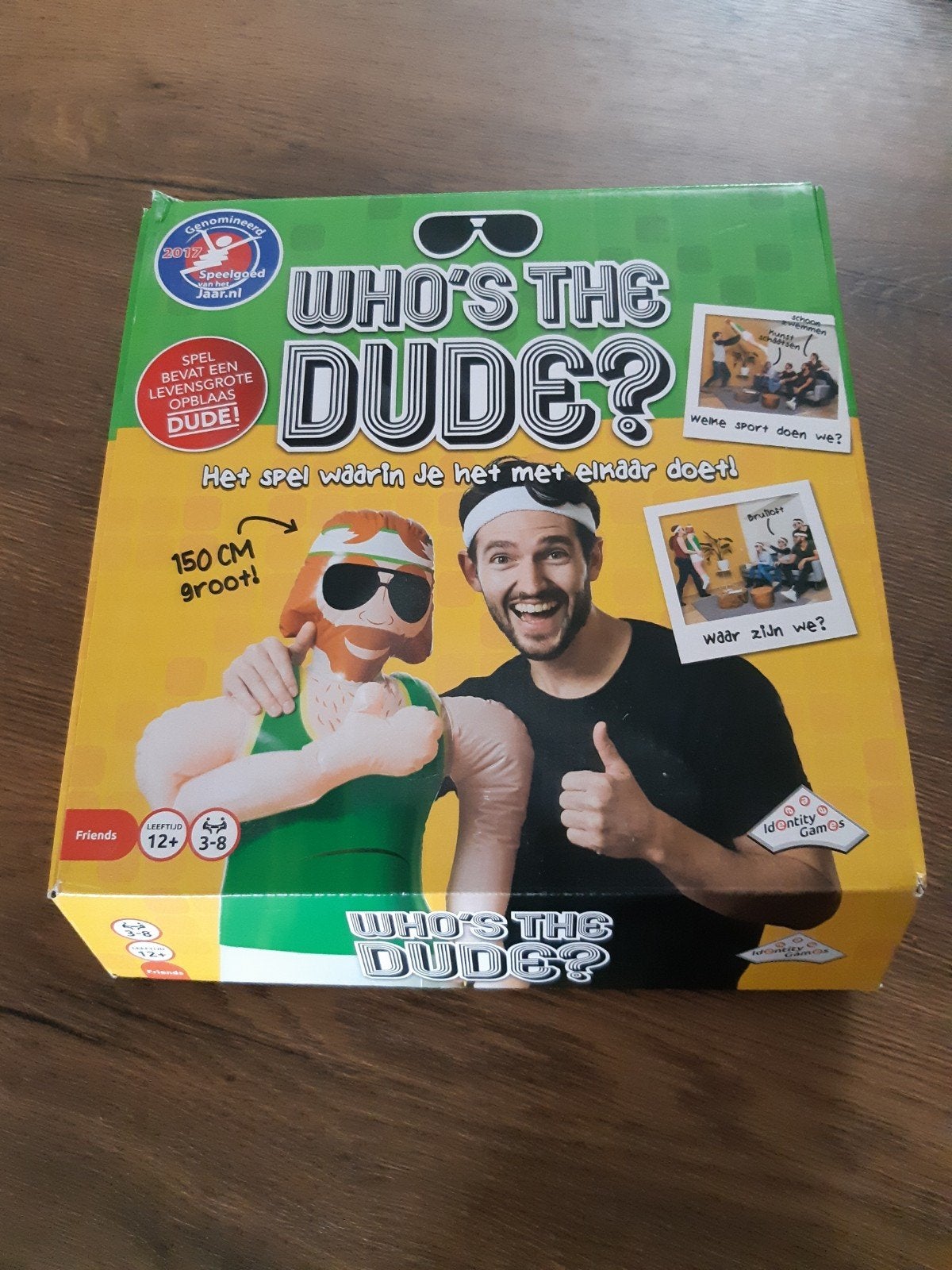 spel who's the dude, Hobby en Vrije tijd, Ophalen of Verzenden, Zo goed als nieuw