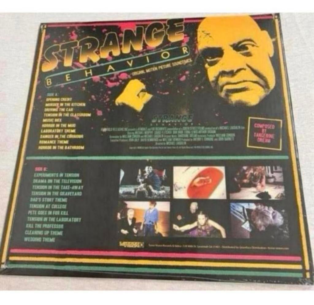 Tangerine Dream Strange Behavior Coloured vinyl Sealed NIEUW, Ophalen of Verzenden, Nieuw in verpakking, 12 inch