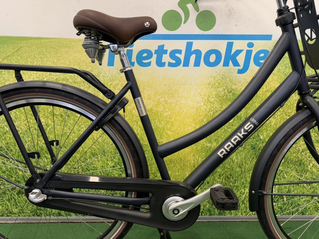 Fietshokje Amersfoort: Raaks Lodge Transport N3 H50, Fietsen en Brommers, Fietsen | Dames | Damesfietsen, Versnellingen, Niet ingevuld