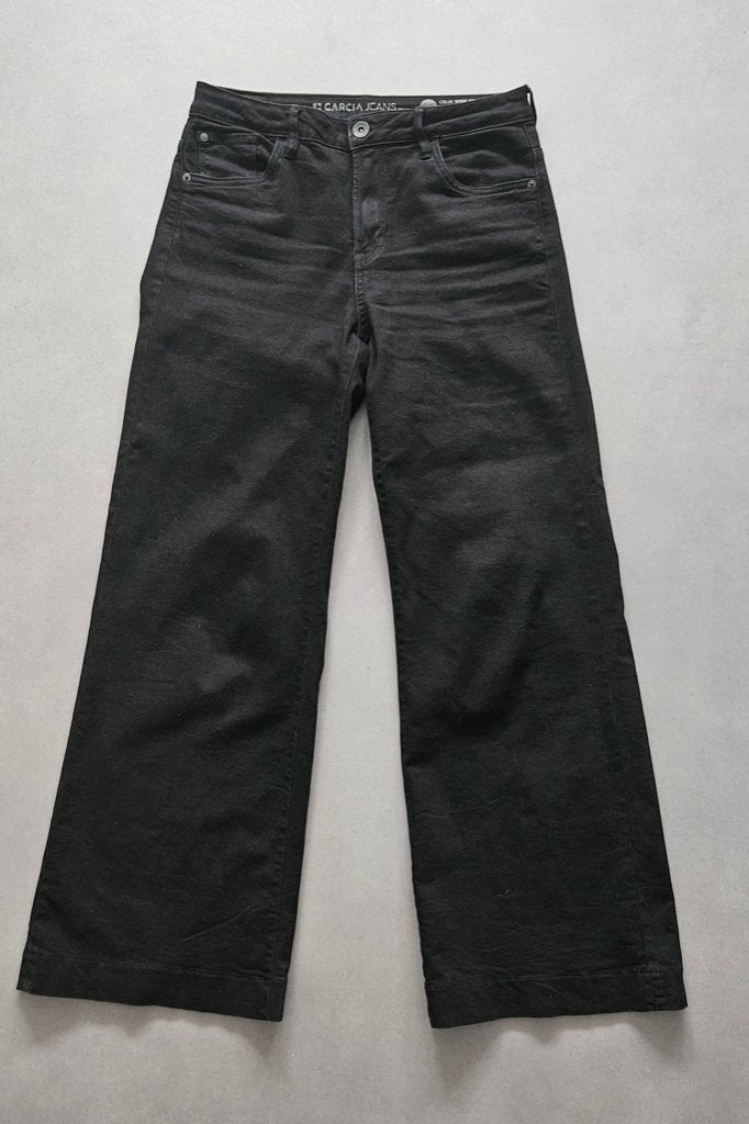 Garcia zwart broek, Ophalen of Verzenden, Zo goed als nieuw, Maat 48/50 (M), Zwart