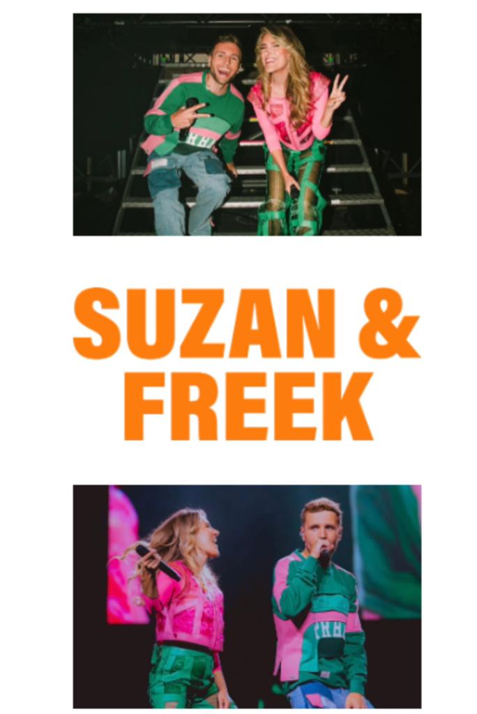 Suzan en Freek, 4 kaarten, staanplaatsen 25 mei, Tickets en Kaartjes, Drie personen of meer, Mei