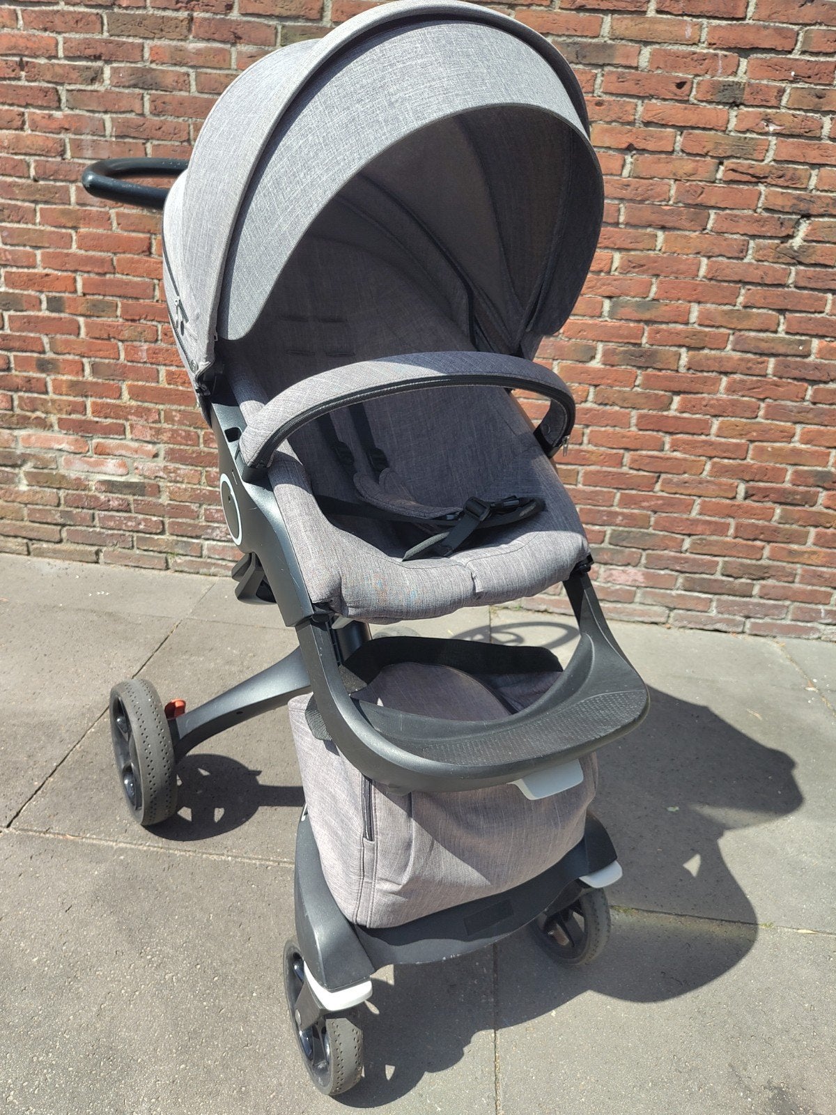 Stokke Xplory Combiwagen met reiswieg en accessoires, Gebruikt, Combiwagen, Met reiswieg, Ophalen