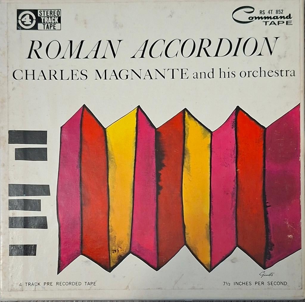 Vintage Bandrecorder Band: Roman Accordion, Ophalen of Verzenden