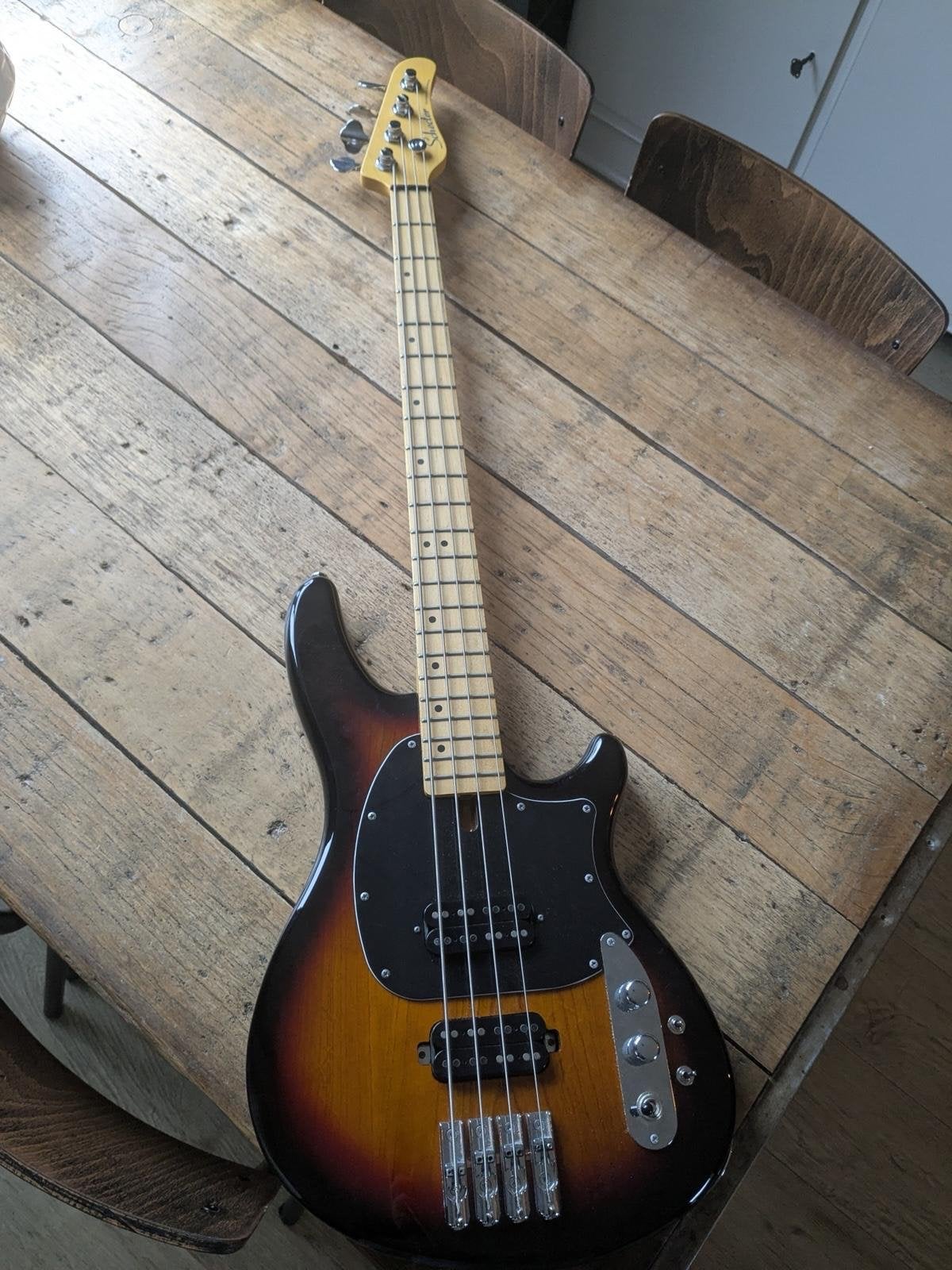 Schecter CV-4 basgitaar, Ophalen of Verzenden, Gebruikt, Elektrisch