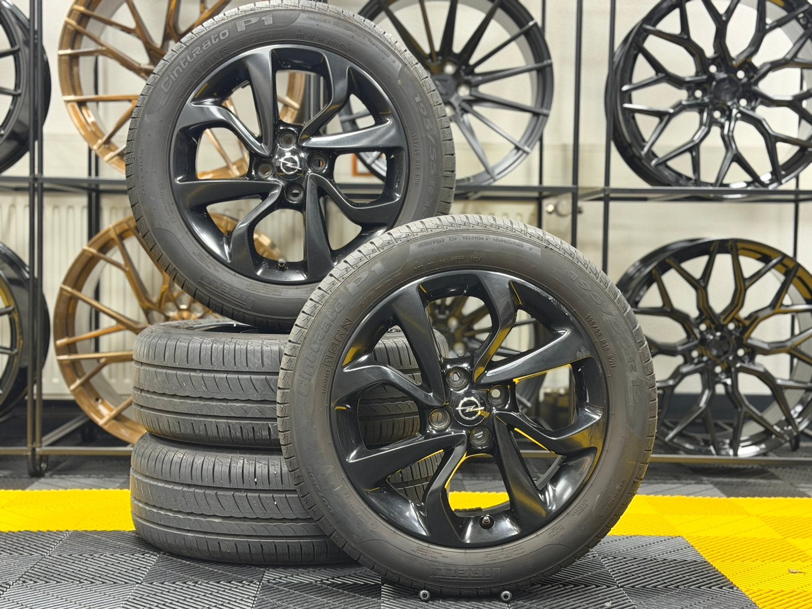 16 inch 4x108 Gebruikte Originele Set Passend Op Opel Corsa, Auto-onderdelen, Ophalen, Gebruikt, 16 inch, Banden en Velgen