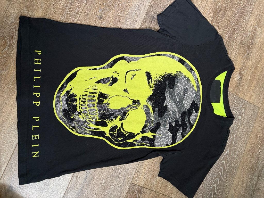 Mooi herenshirt van Philipp Plein, Zwart, Ophalen of Verzenden, Philipp Plein, Gedragen