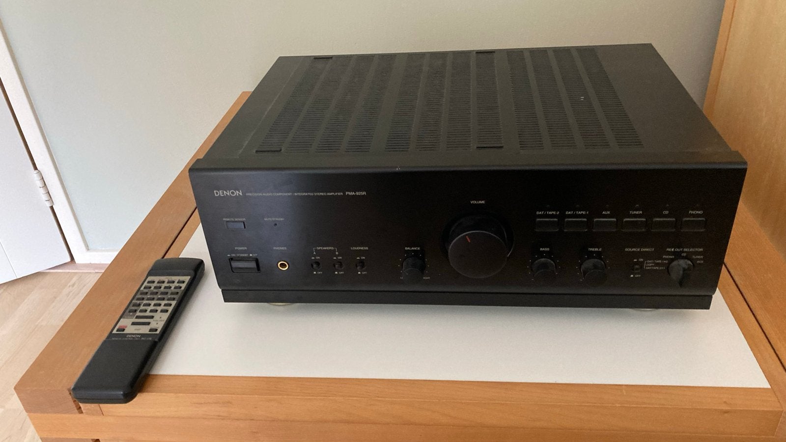 Denon PMA-925R Geïntegreerde Stereo Versterker met Afstandsb, Ophalen, Denon, Zo goed als nieuw, 120 watt of meer