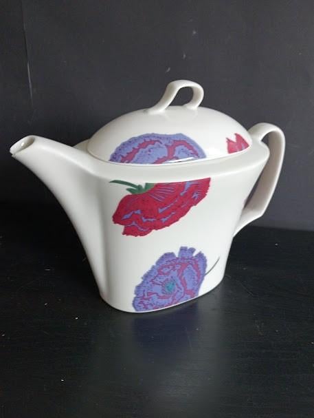 Arabia Illusia theepot, Heikki Orvola Finland, Keramiek, Overige typen, Ophalen of Verzenden, Zo goed als nieuw