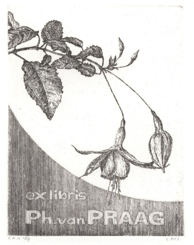 0163 Ex Libris Nederland : Yvonne de Vries, 1984, Verzenden, Ex libris