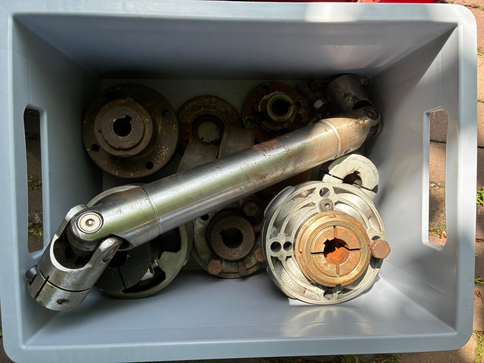 25mm askoppelingen flexkoppeling en uitschuifbare cardanas, Verzenden