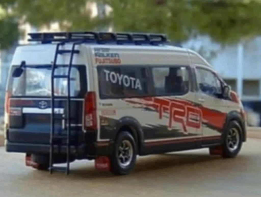 Toyota Commuter TRD Toyota Gazoo Racing 1/43 Assistance # 34, Verzenden, Nieuw, Auto, Overige merken