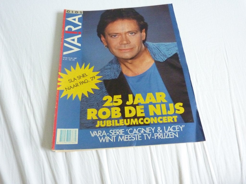 VARAGIDS 1987-ROB DE NIJS-A GRONLOH-TOON HERMANS-C & LACEY, Verzenden, 1980 tot heden, Tijdschrift