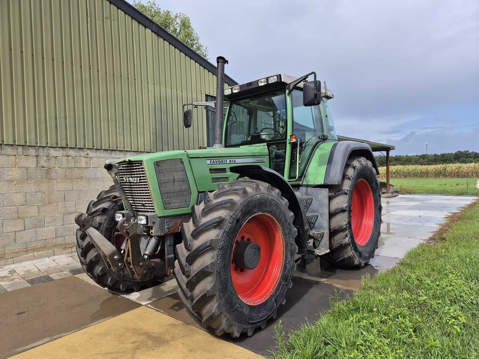 1996 fendt 816/2 Vierwielaangedreven landbouwtractor, Gebruikt, Fendt