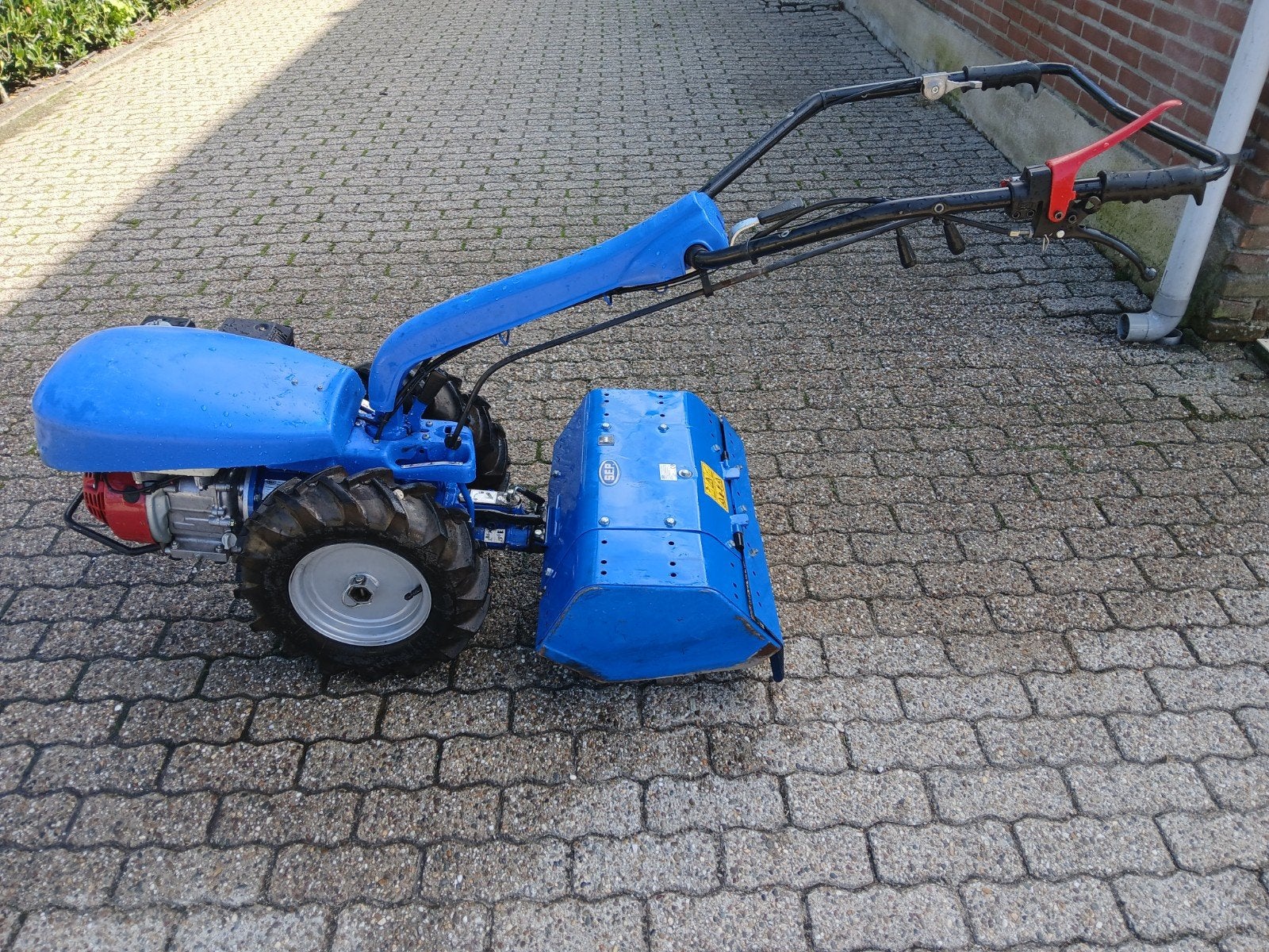 SEP Freesmachine 60 cm freesbak - Krachtige Honda GX 200 mot, Tuin en Terras, Bosmaaiers, Ophalen, Benzine, Gebruikt, SEP
