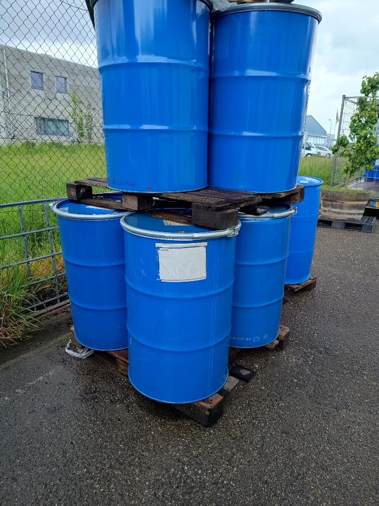 Stalen dekselvaten 220 ltr, Ophalen, 40 tot 60 cm, Info@fdsvaten.nl, Overige typen