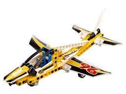 LEGO Technic #42044 Display Team straaljager, Ophalen, Lego, Zo goed als nieuw, Complete set