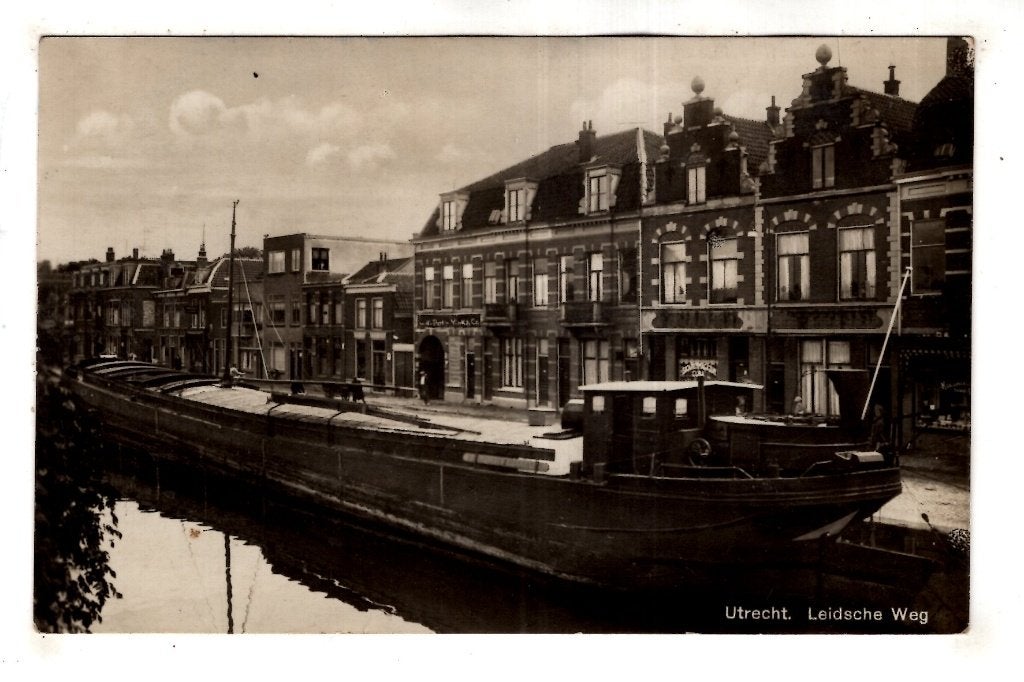 Utrecht   Scheepvaart Leidscherijn  1932, Verzenden, 1920 tot 1940, Gelopen, Utrecht