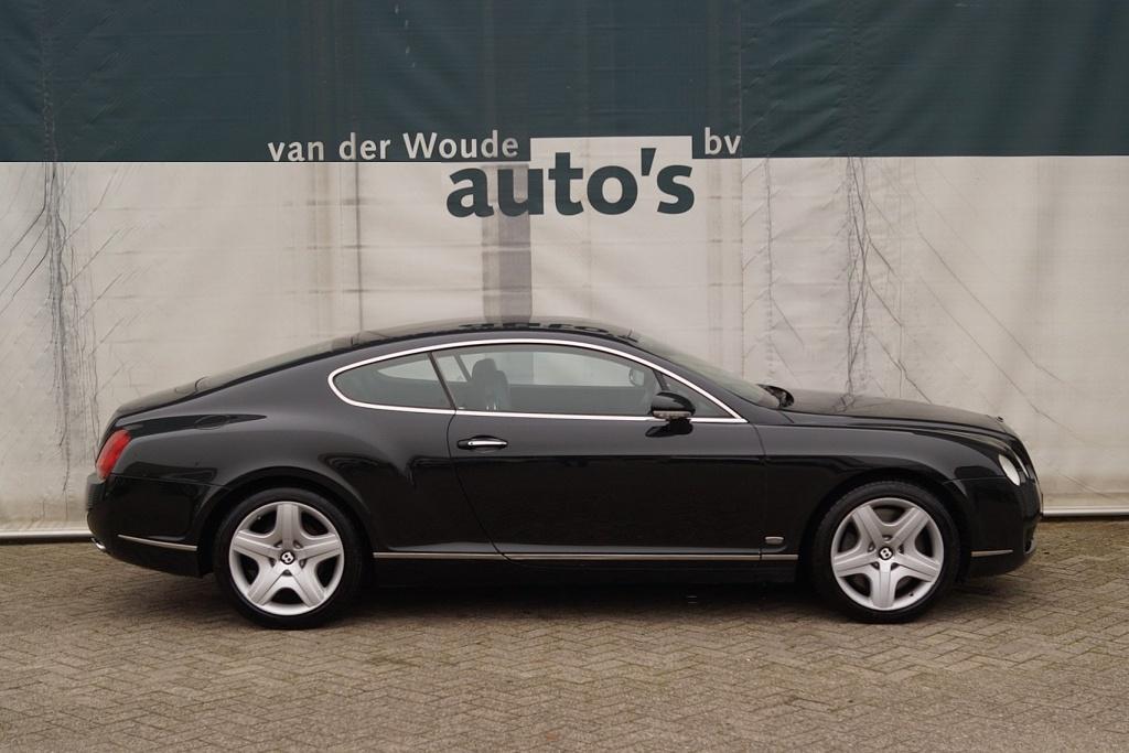 Bentley Continental GT 6.0 W12 560pk Mulliner -LEER-NAVI-ECC, Automaat, Stoelverwarming, Gebruikt, 12 cilinders