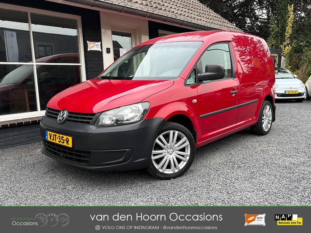 Volkswagen Caddy 2.0 Ecofuel AARDGAS | 23 EURO WEGBELAST | A, Auto's, Euro 5, Gebruikt, Stoelverwarming, 4 cilinders