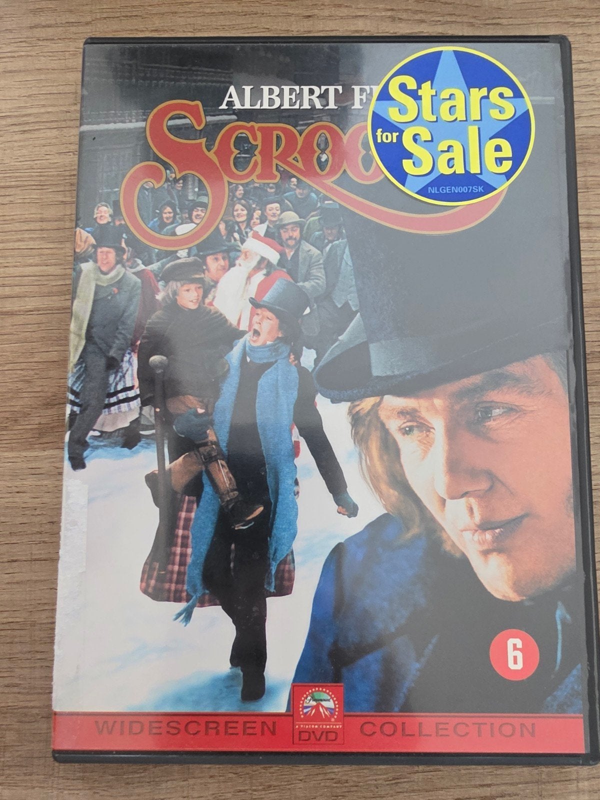 Scrooge , Albert finney, Alle leeftijden, Ophalen of Verzenden, Zo goed als nieuw