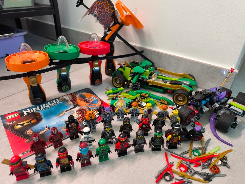 LEGO Ninjago lot collectie, Lego, Ophalen of Verzenden, Zo goed als nieuw, Losse stenen