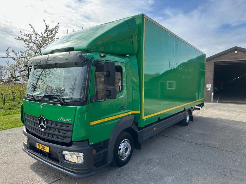 Mercedes-Benz Atego 1018 / NL TRUCK / 12T / BOX+LIFT / TOP C, Automaat, Achterwielaandrijving, Euro 6, Mercedes-Benz
