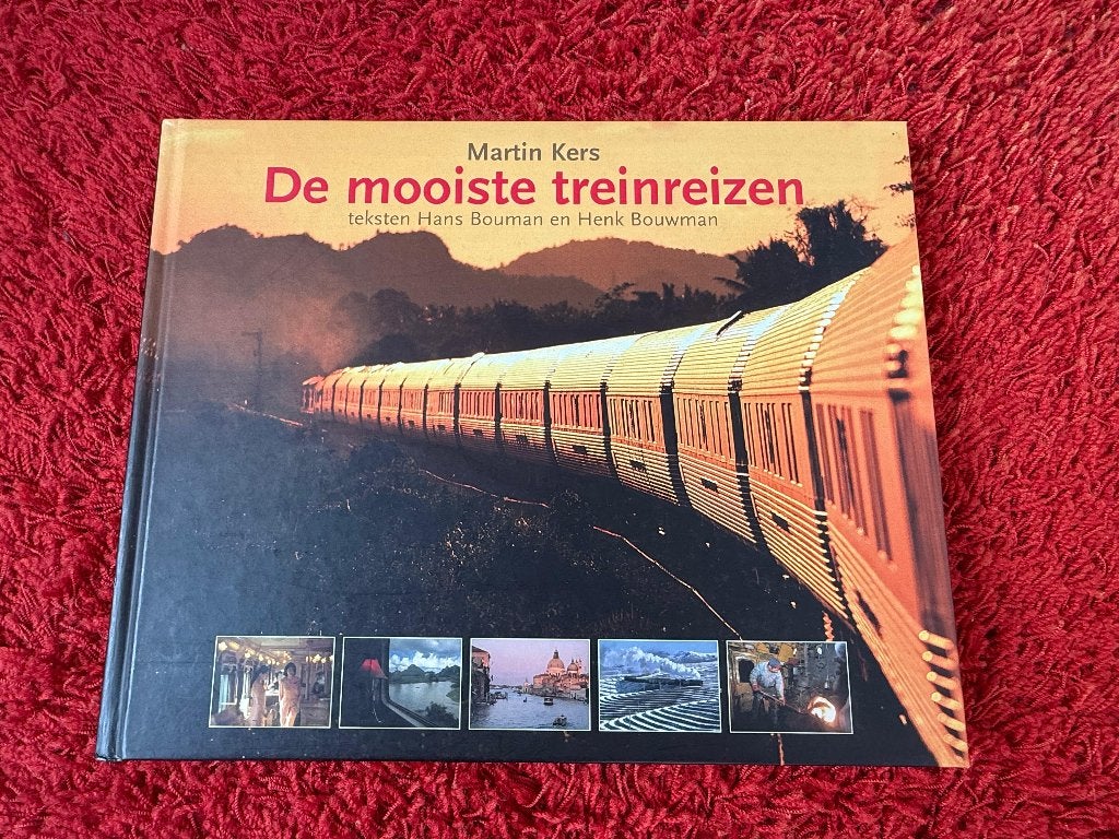 Boek De mooiste treinreizen NS Reisgids Martin Kers, Overige merken, Europa, Nieuw, Ophalen of Verzenden
