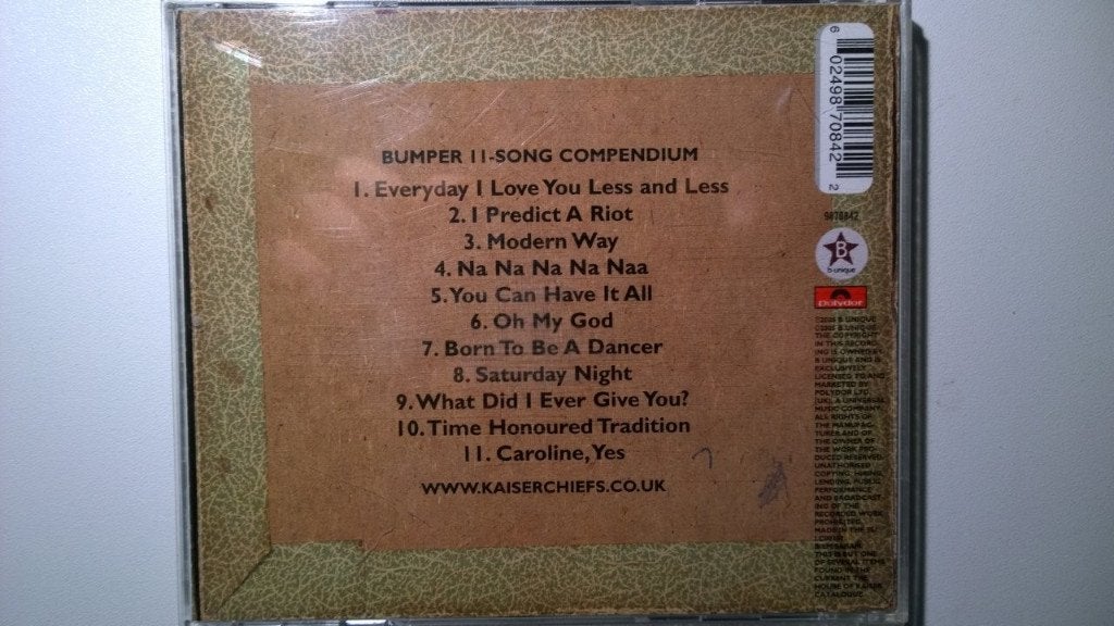 Kaiser Chiefs - Employment, Ophalen of Verzenden, Zo goed als nieuw, Poprock, Album