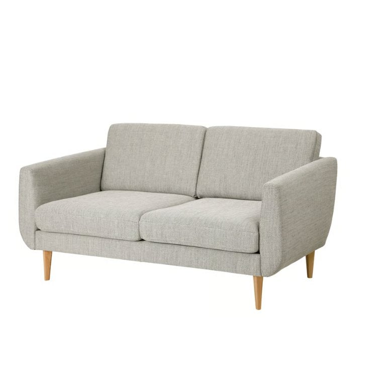 Bank 2-zits – Beige – Zeer goede staat, Ophalen, 150 tot 200 cm, Tweepersoons, 75 tot 100 cm