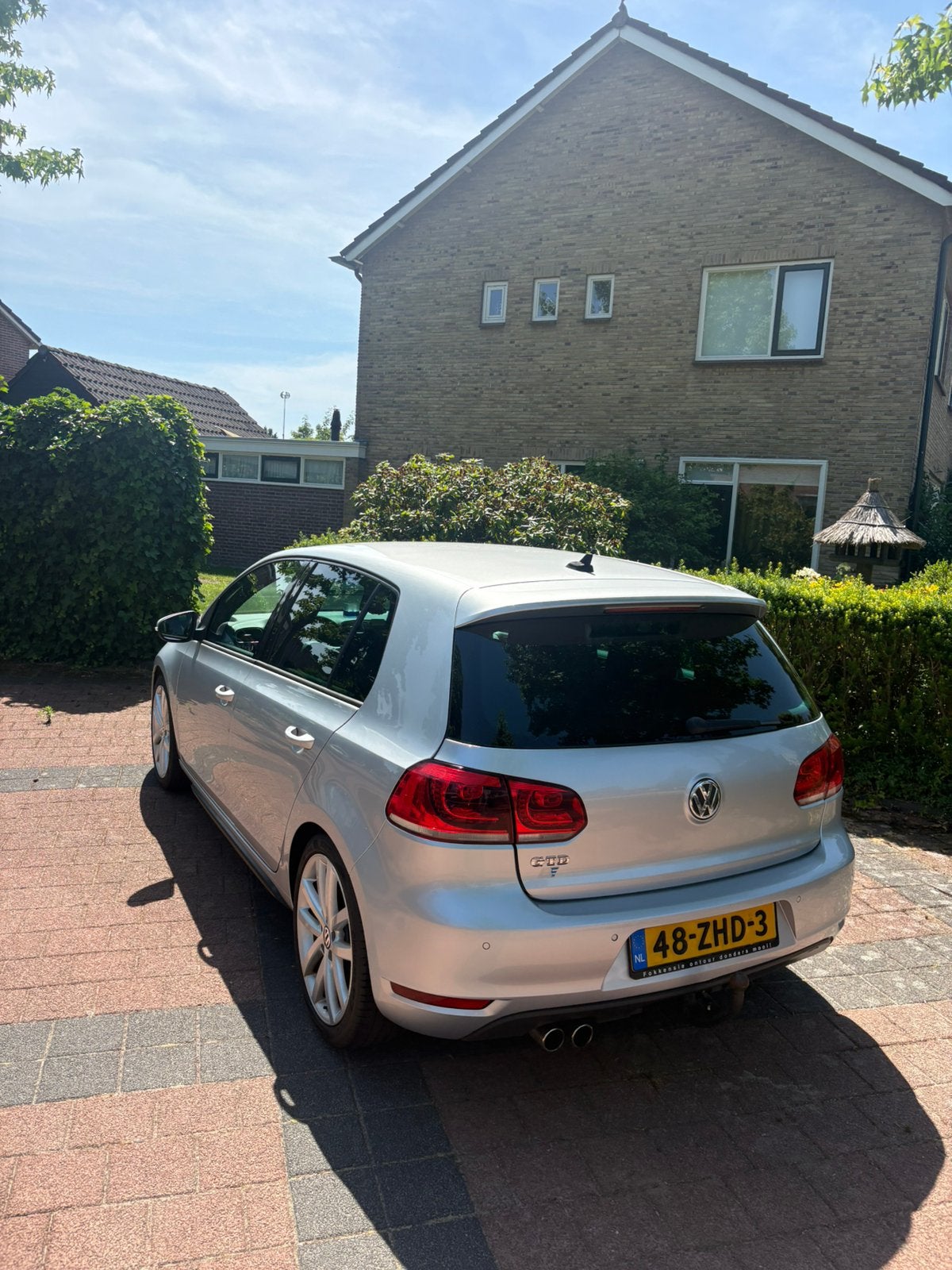 Golf 6 GTD 2010, Auto's, Volkswagen, Voorwielaandrijving, Stof, Zwart, 1500 kg