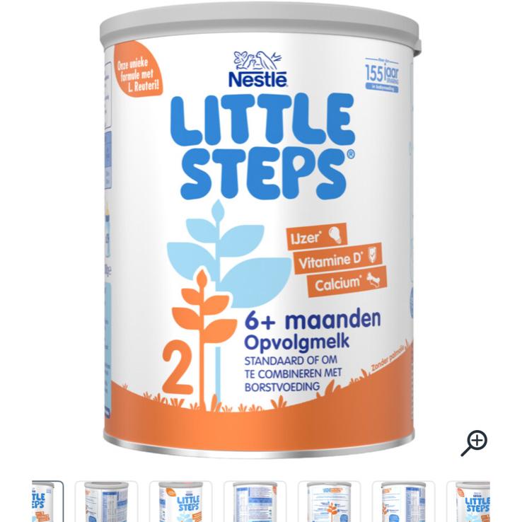 3x Nestlé Little Steps 2 Opvolgmelk 6+ maanden, Ophalen of Verzenden, Nieuw, Overige typen