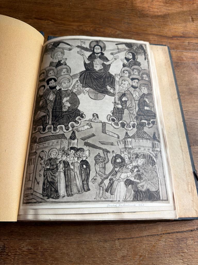 Album met diverse religieuze houtsneden en gravures, Religie, Ophalen of Verzenden, Voor 1600, Houtsnede