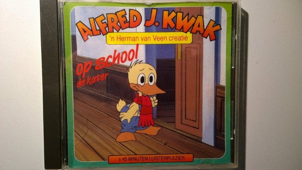 Alfred J. Kwak - Op School & De Kater, Ophalen of Verzenden, Zo goed als nieuw, Album, Verhaal of Sprookje