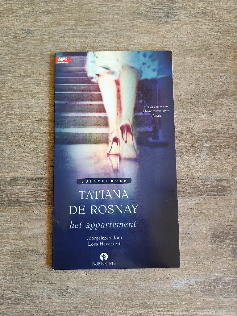 4996 luisterboek het appartement - tatiana de rosnay, Verzenden