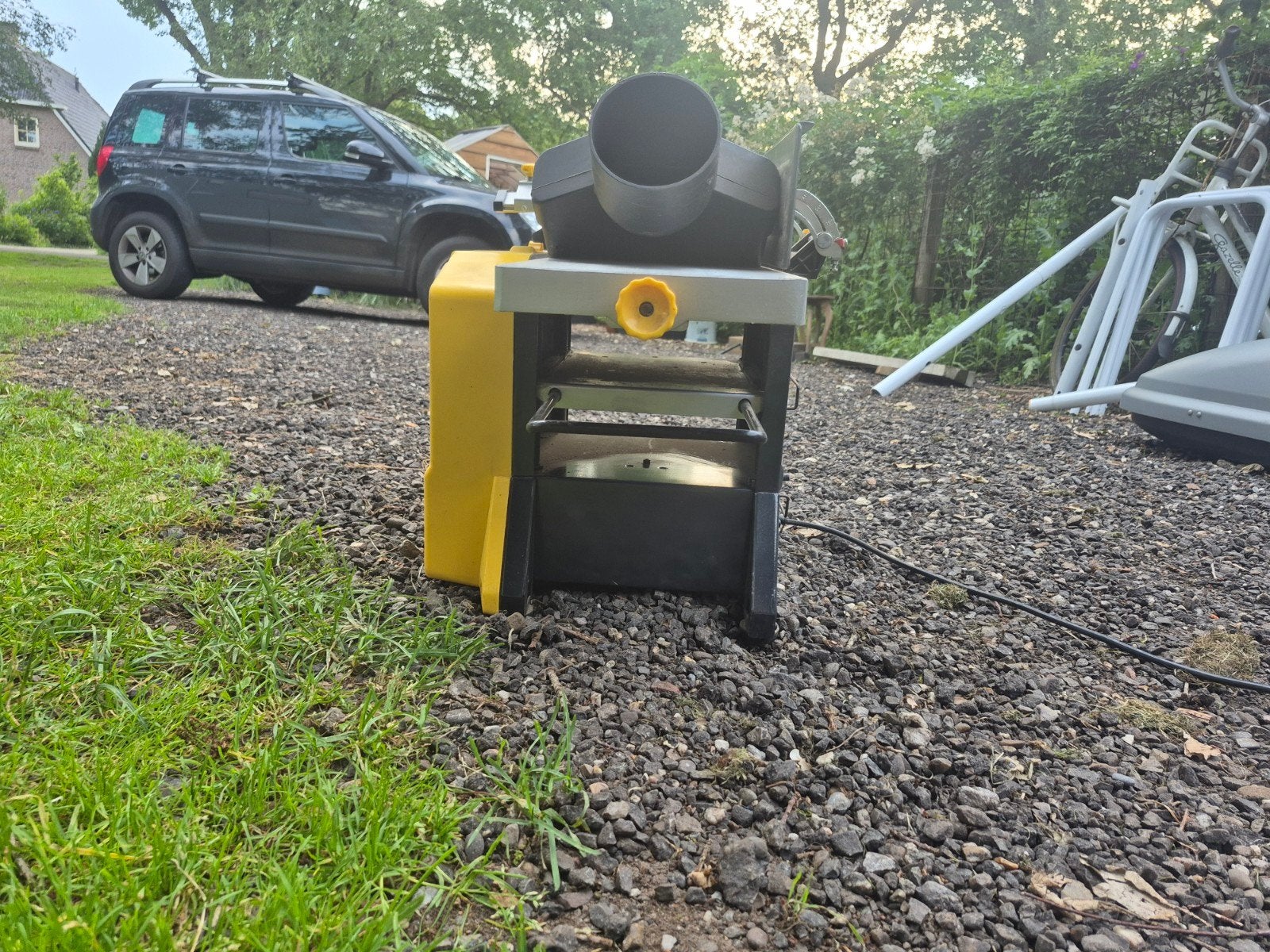 Powerplus X204 Vlak- en Vandiktebank, Doe-het-zelf en Verbouw, Ophalen, Overige soorten, Zo goed als nieuw, Powerplus