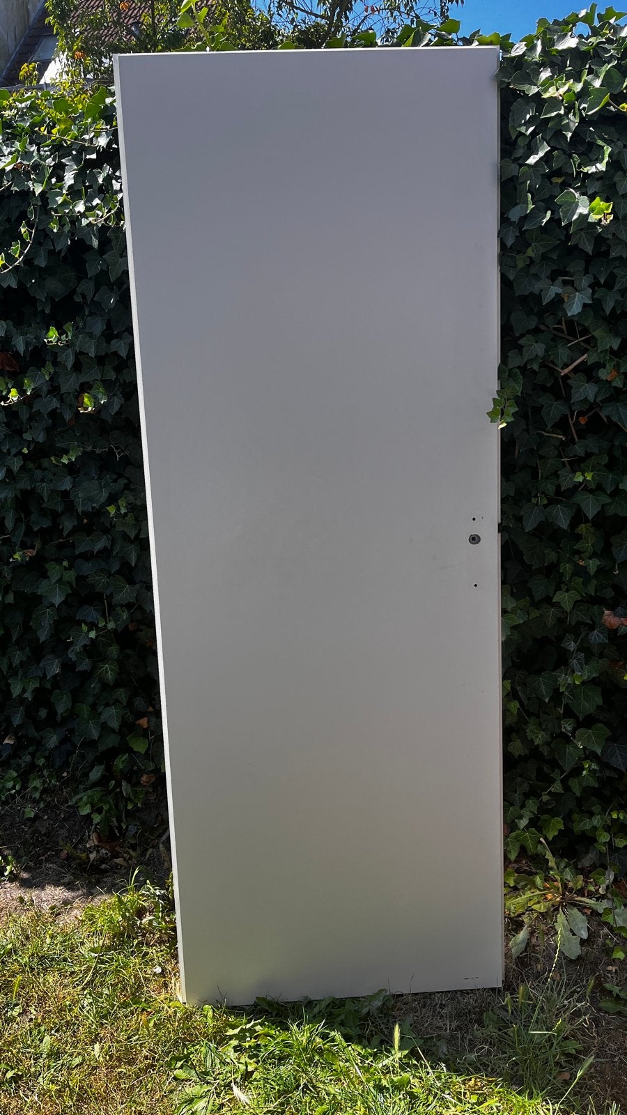 Opdekdeur 73 x 201 cm rechtsdraaiend, Ophalen, Minder dan 80 cm, Binnendeur, Zo goed als nieuw