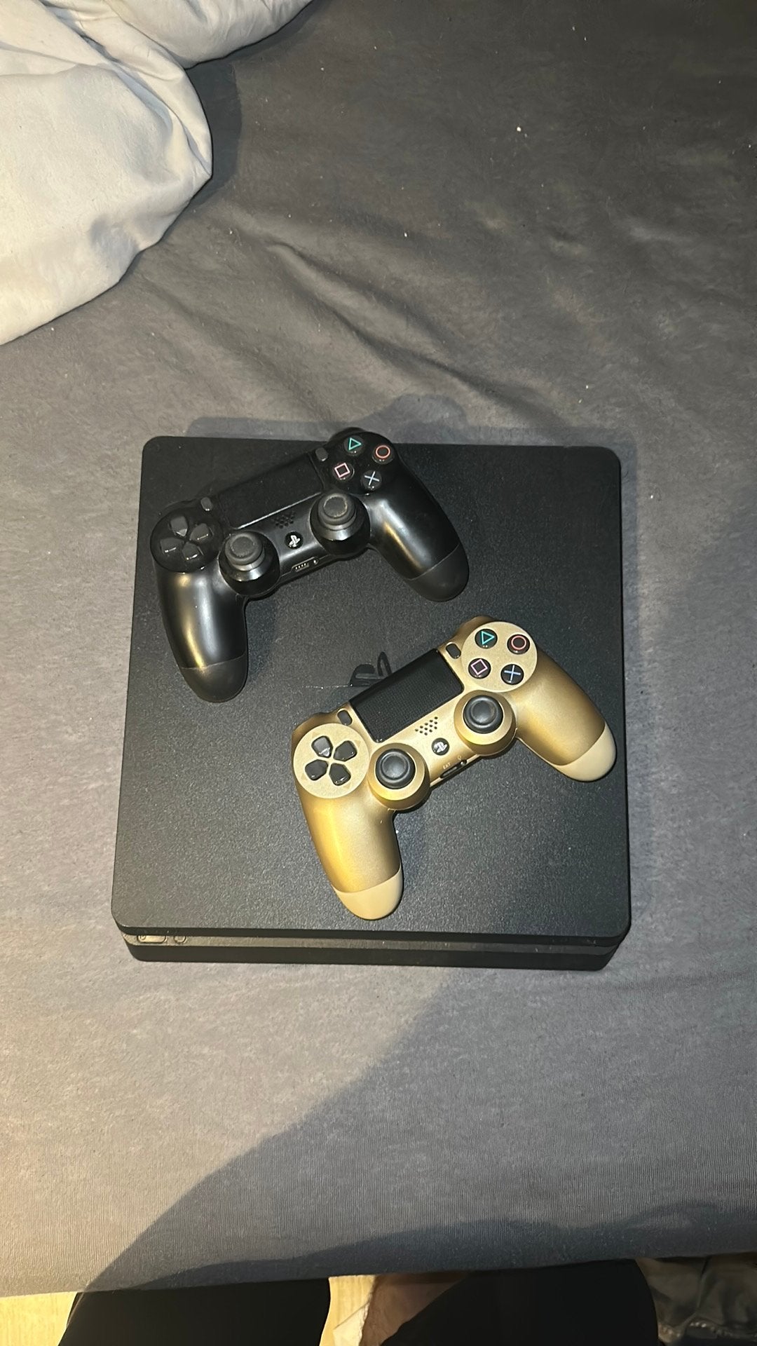 Playstation 4, Spelcomputers en Games, Spelcomputers | Sony PlayStation 4, Ophalen, Gebruikt, Met 1 controller, Slim