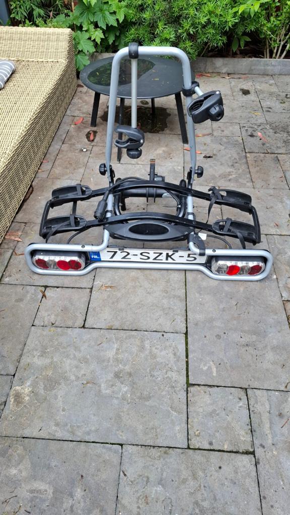 Thule fietsendrager voor afneembare trekhaak, Auto diversen, Fietsendragers, Ophalen, 2 fietsen, Gebruikt, Trekhaakdrager