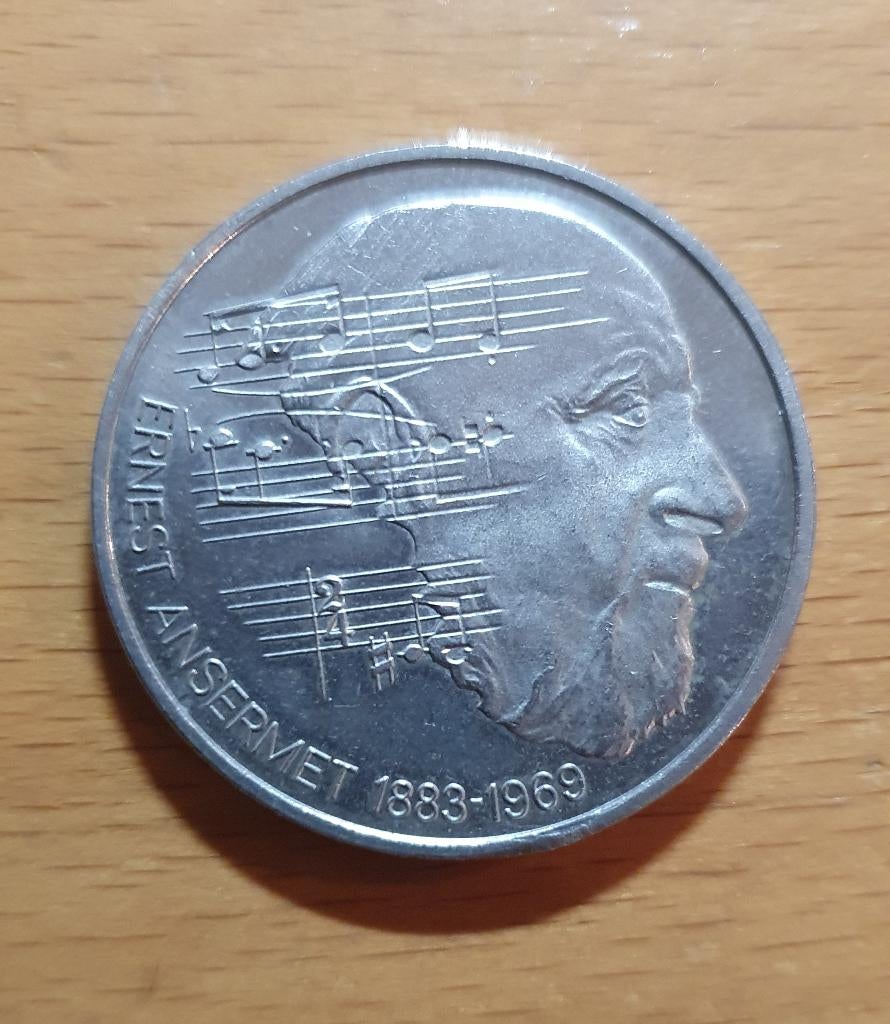 5 Frank 1983 Zwitserland, Postzegels en Munten, Munten | Europa | Niet-Euromunten, Ophalen of Verzenden, Overige landen