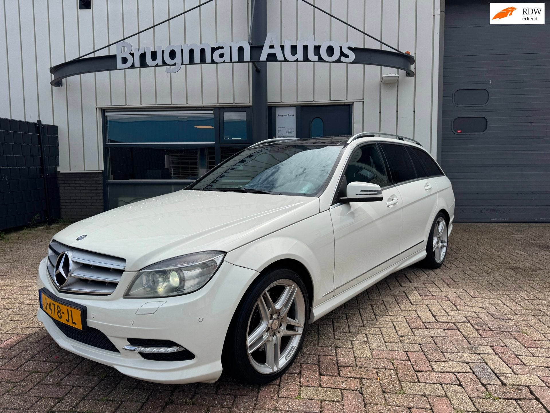Mercedes-Benz C-klasse Estate 350 Elegance, Automaat, Euro 5, Achterwielaandrijving, Leder en Stof