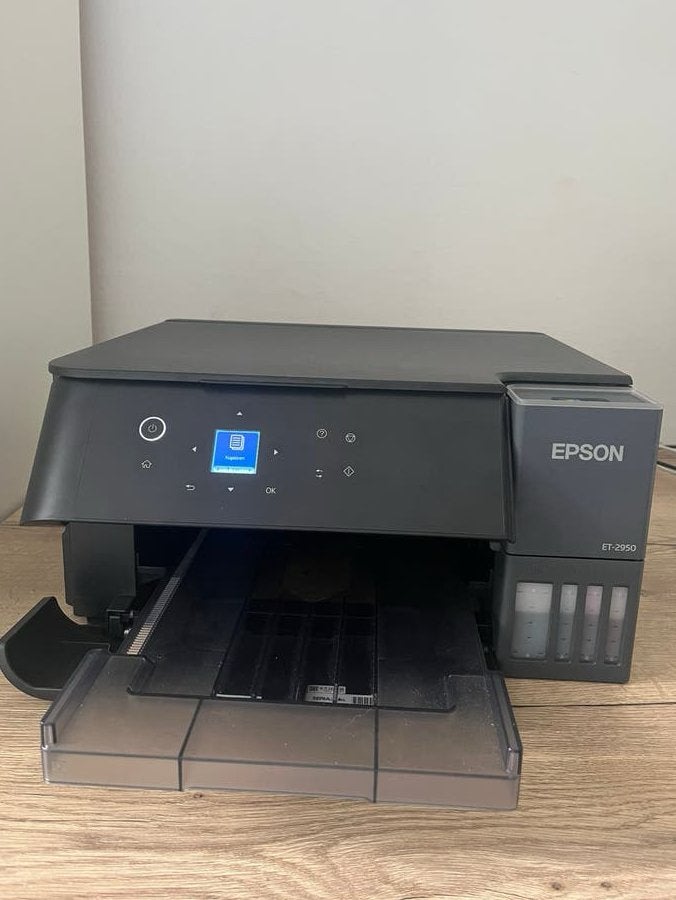 EPSON ET-2950 inkjet printer inclusief inkt, Inkjetprinter, All-in-one, Draadloos, Zo goed als nieuw