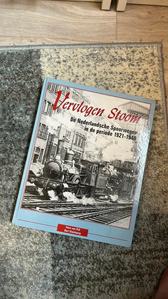 Boek Vervlogen stoom, Ophalen of Verzenden, Zo goed als nieuw, Trein, Boek of Tijdschrift
