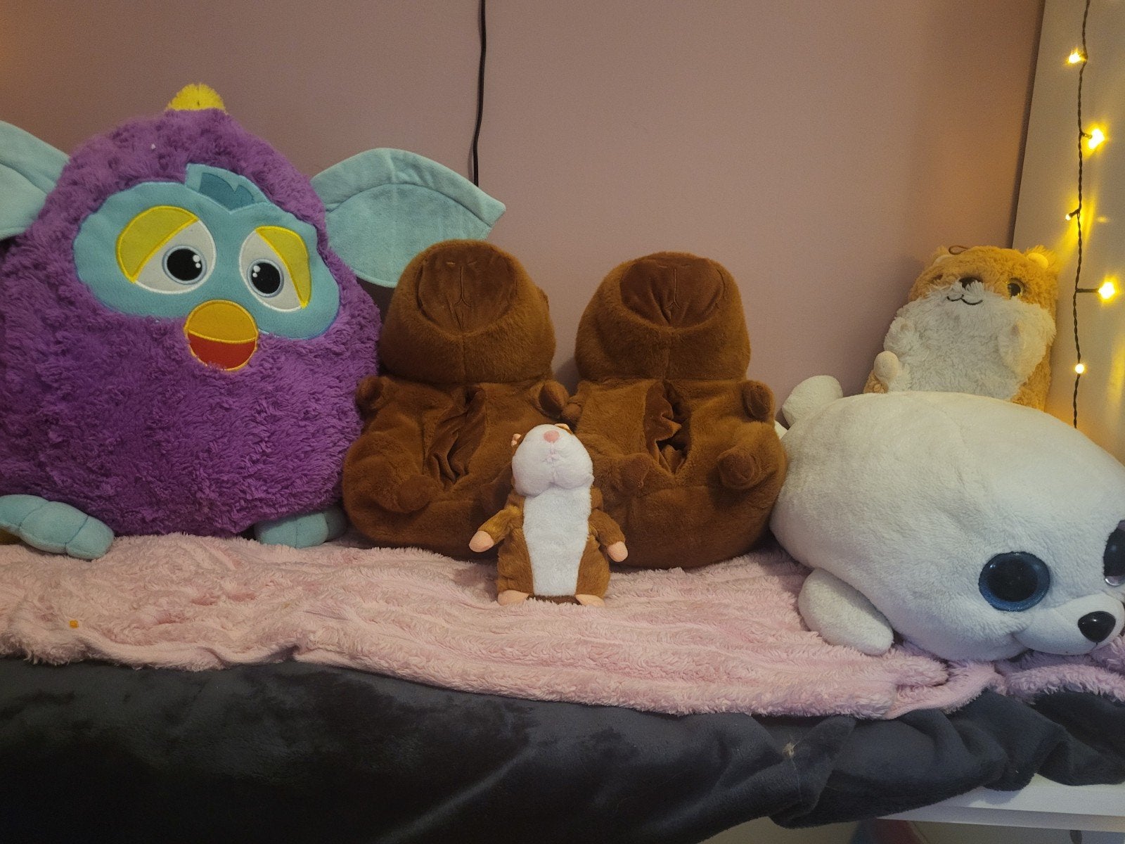 knuffels, Kinderen en Baby's, Speelgoed | Knuffels en Pluche, Ophalen, Zo goed als nieuw, Overige typen, Met geluid