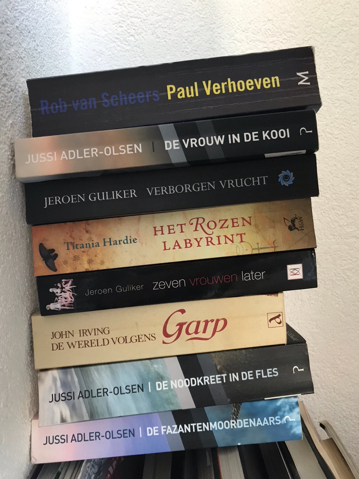 Boekenpakket: Paul Verhoeven, Jussi Adler-Olsen, John Irving, Ophalen of Verzenden, Gelezen, Nederland