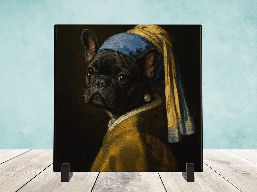 Meisje met de Parel - Franse Bulldog, Verzenden, Nieuw