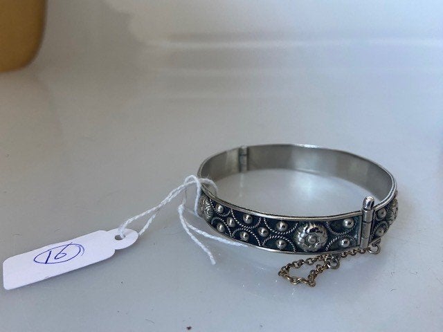 Zilveren armband Zeeuws, Ophalen of Verzenden, Zo goed als nieuw, Zilver, Zilver