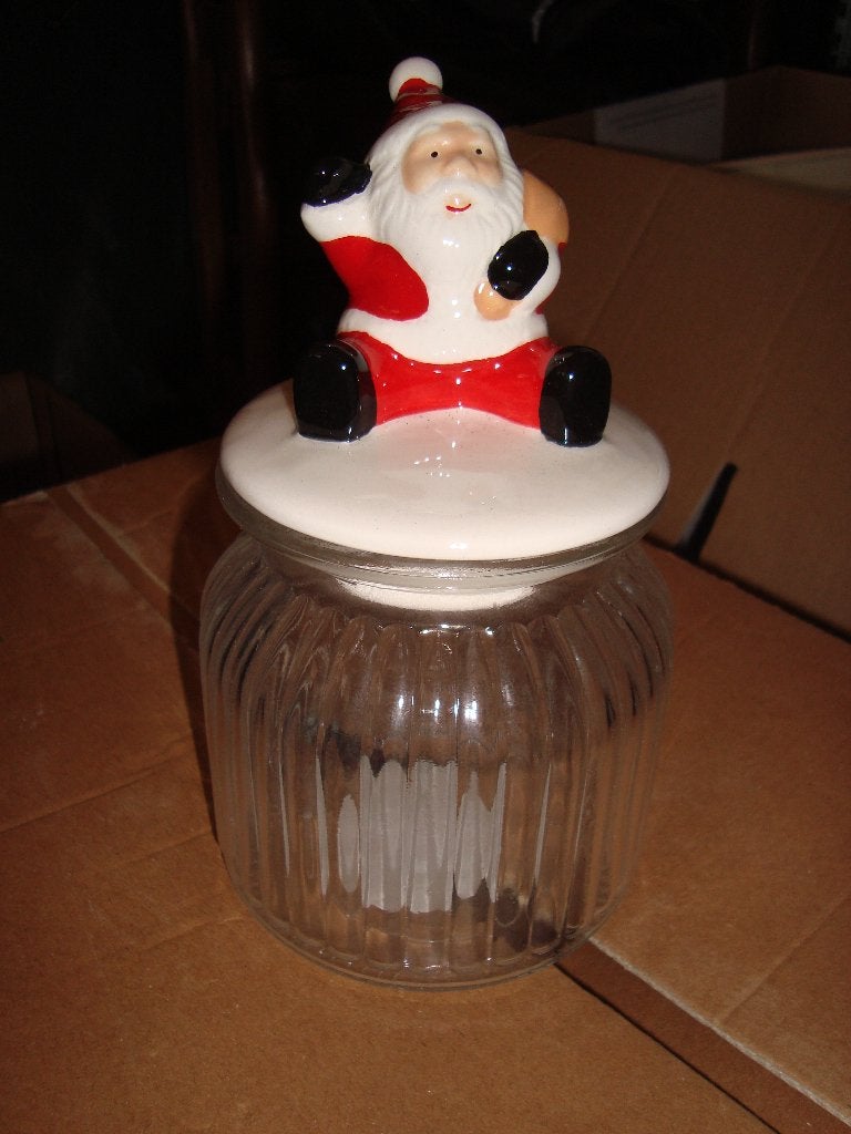 Voorraad pot met kerstman, Diversen, Kerst, Ophalen of Verzenden, Nieuw
