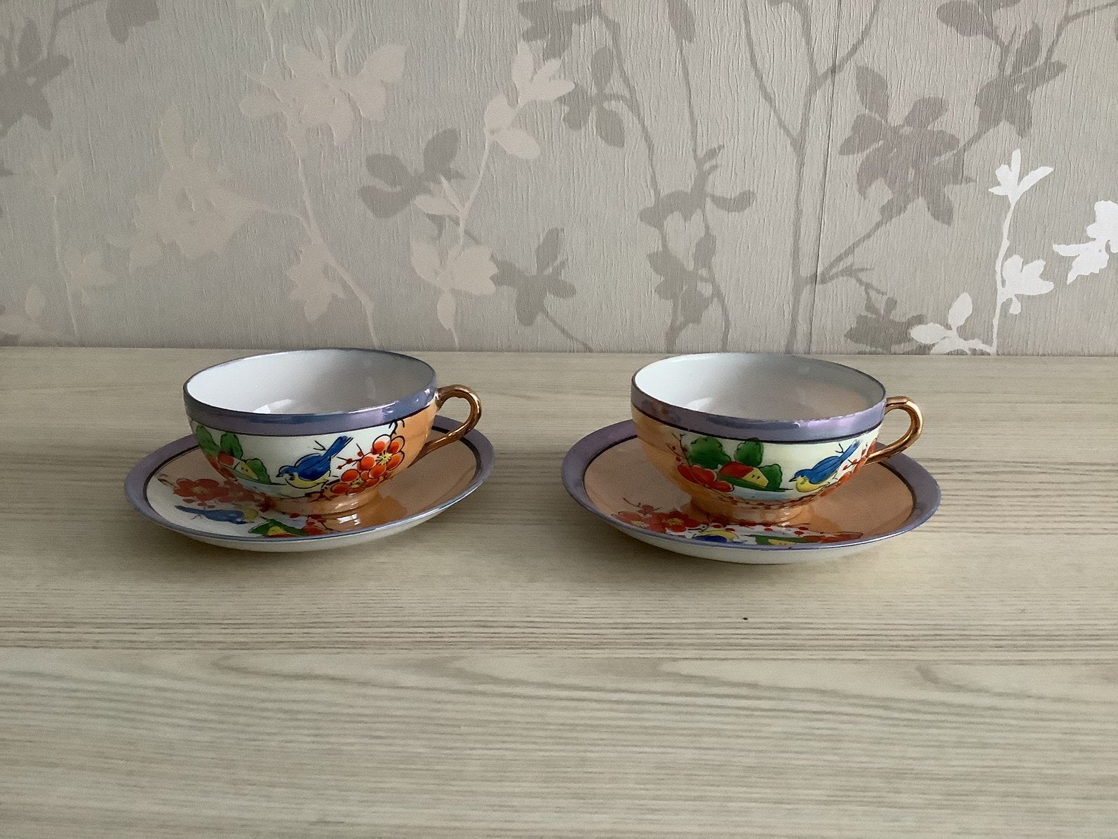 2 eierschaal kop en schotels, Ophalen of Verzenden